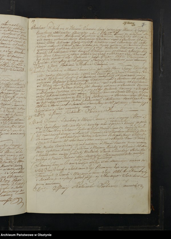 image.from.unit.number "Akta Urodzenia, Małżeństw, Zeyścia Parafij Janowskiej Powiatu Przasnyskiego Gubernij Płockiej z Roku 1849"