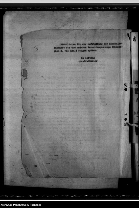 Obraz 6 z jednostki "Haushalt der Medizinalverwaltung - Haushaltsvoranschlag 1942"