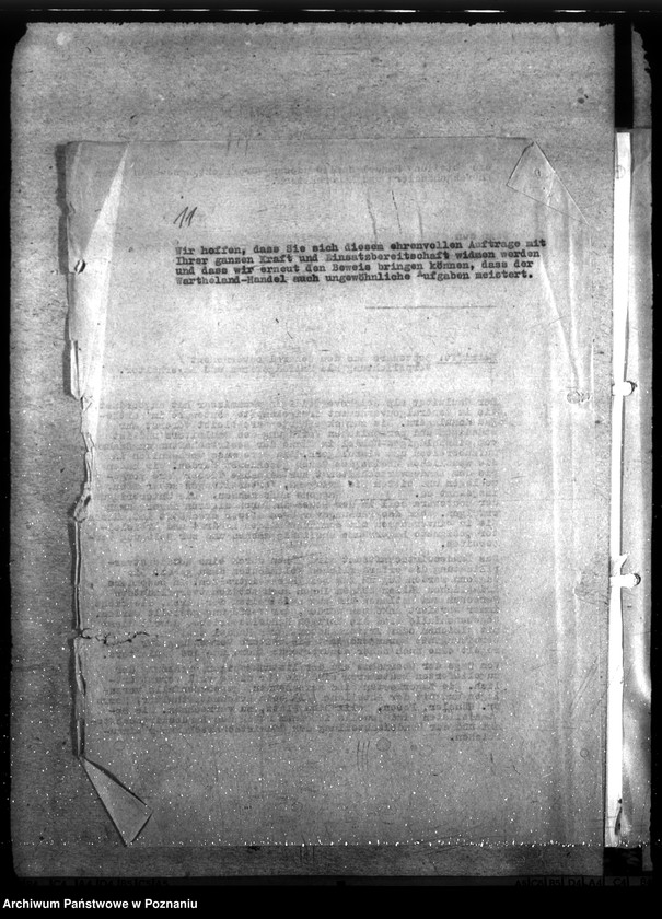 Obraz 15 z jednostki "Aktion Warschau - Hauptakten I (Łupy wojenne zdobyte podczas powstania warszawskiego"