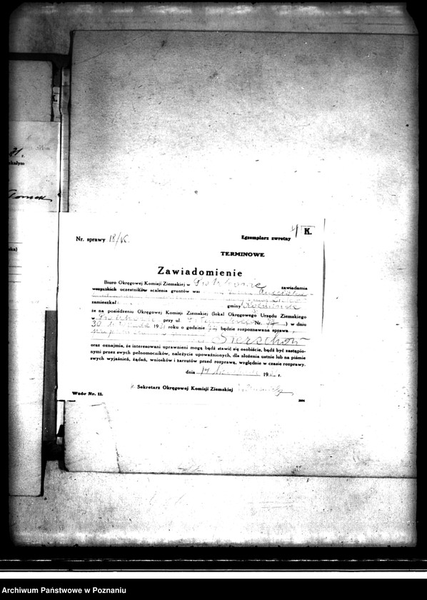 Obraz 10 z jednostki "Scalenie gruntów we wsi Sierzchów powiatu kaliskiego"