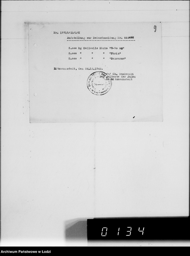 Obraz 13 z jednostki "Lumpen gegen Zellwolle [dostawa z Getta]"