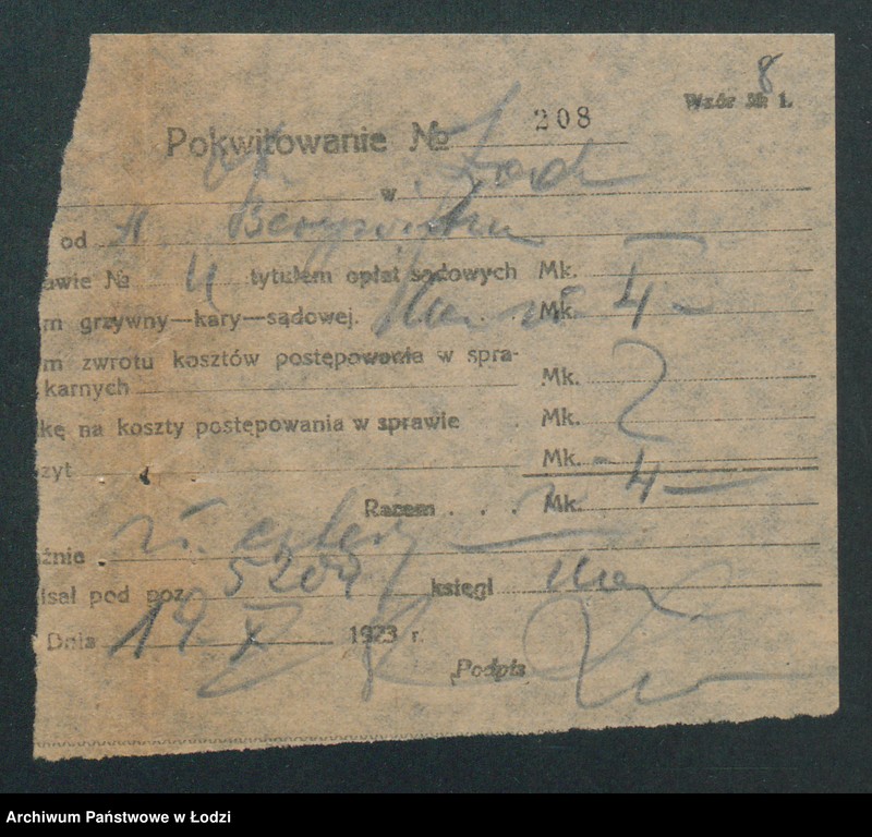 Obraz 10 z jednostki "August Bergwitz- biuro agenturowe"