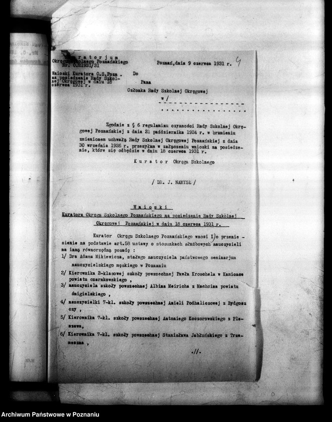 Obraz 8 z jednostki "Rada Szkolna Okręgowa"