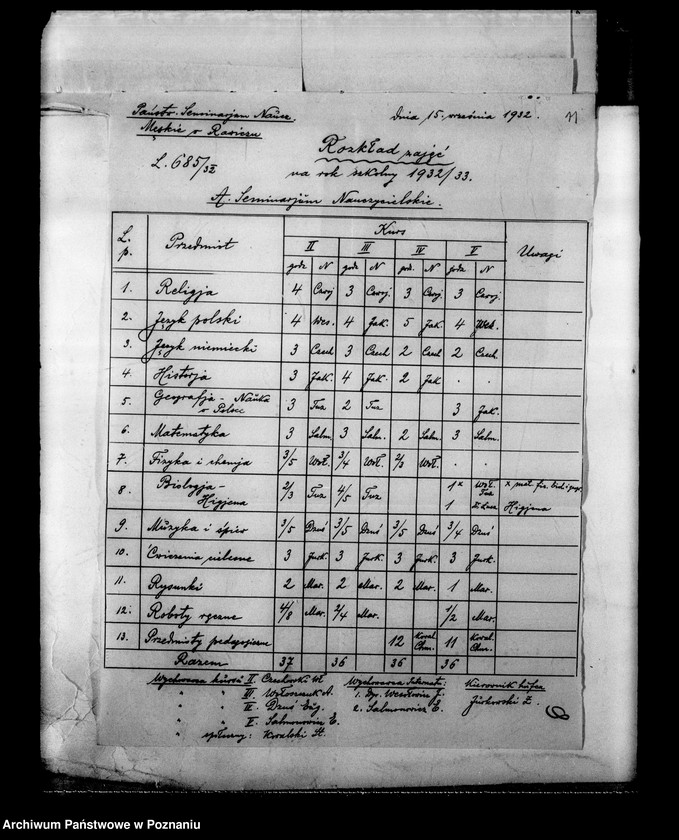 Obraz 16 z jednostki "Państwowe Seminarium Nauczycielskie miasto Rawicz"