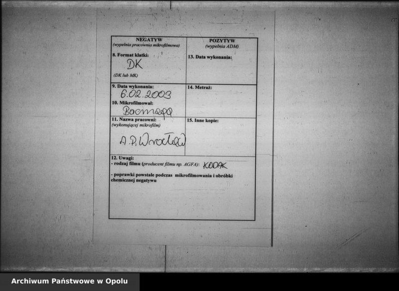 Obraz 3 z jednostki "Acta des Magistrats zu Oppeln betreffend die Erstattung der Zeitungsberichte de anno 1851- 1866"