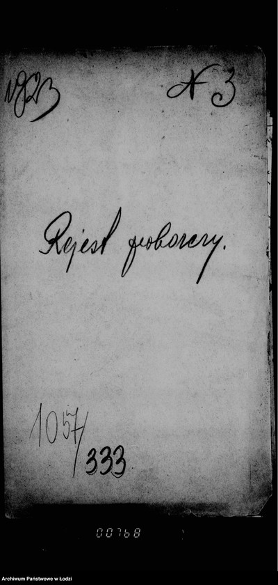 Obraz 4 z jednostki "Rejestr poborczy"