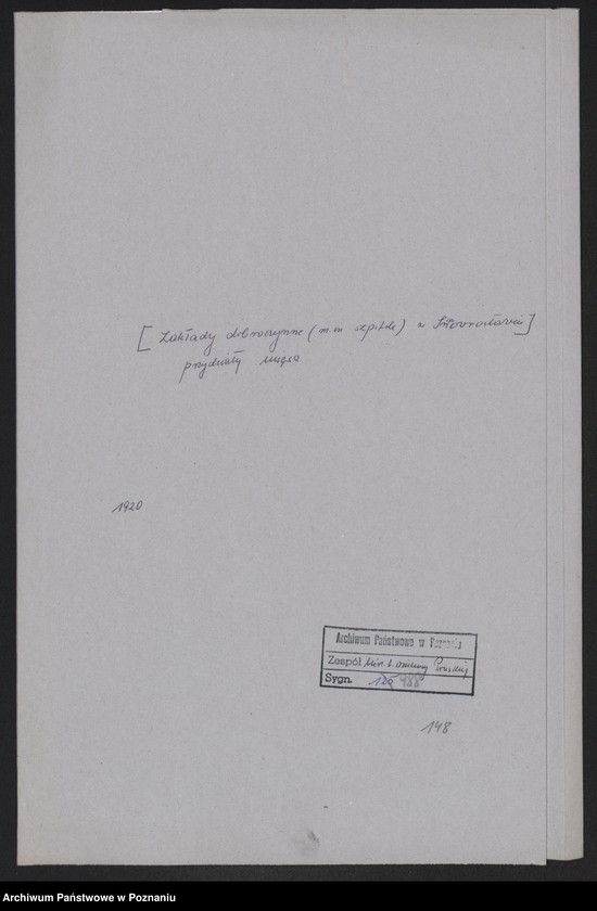 Obraz 2 z jednostki "[Zakłady dobroczynne (m.in. szpitale) w Inowrocławiu - przydziały mięsa]"