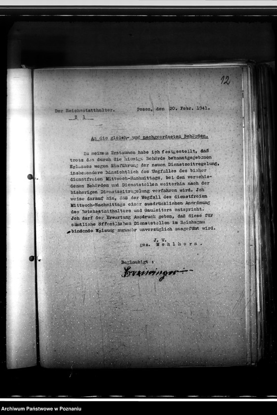 Obraz 16 z jednostki "Dienstzeit bei den Behörden"