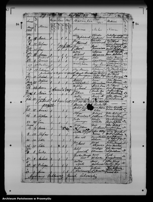 Obraz 18 z jednostki "[Kopie ksiąg metrykalnych parafii Łukowe (dekanat Lesko)]"