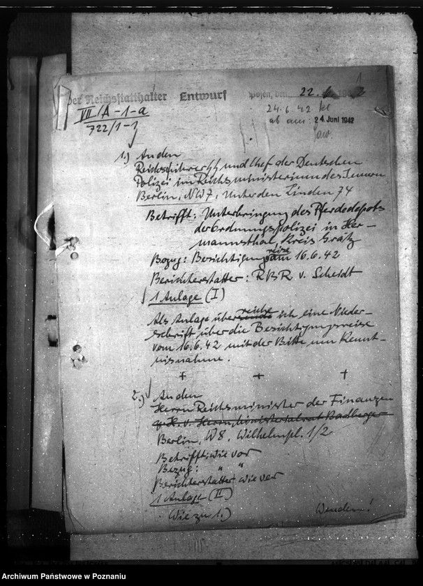 Obraz 5 z jednostki "Pferdedepot der Polizei - Hermanntal bei Neustadt (Posadowo, powiat Nowy Tomyśl) II"