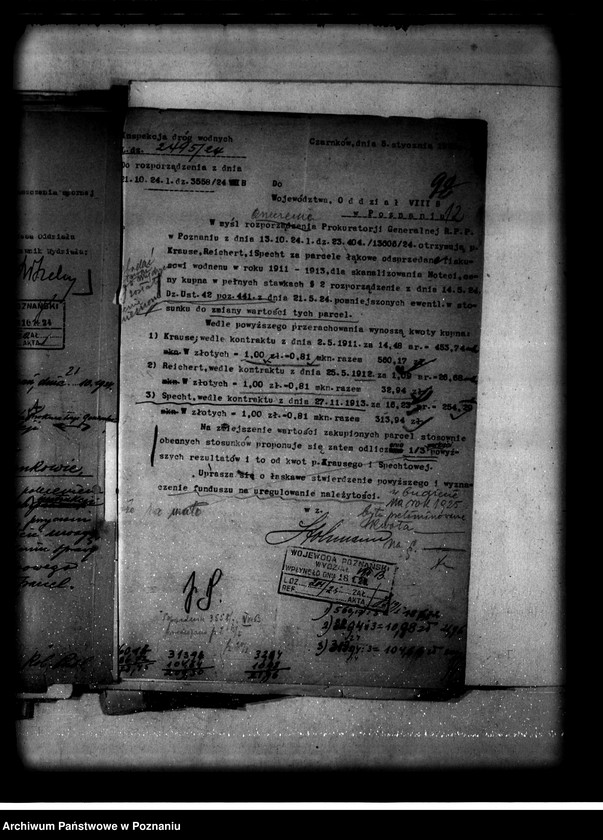 Obraz 16 z jednostki "/Przewłaszczenie parceli M. Spechtowej z Romanowa/"