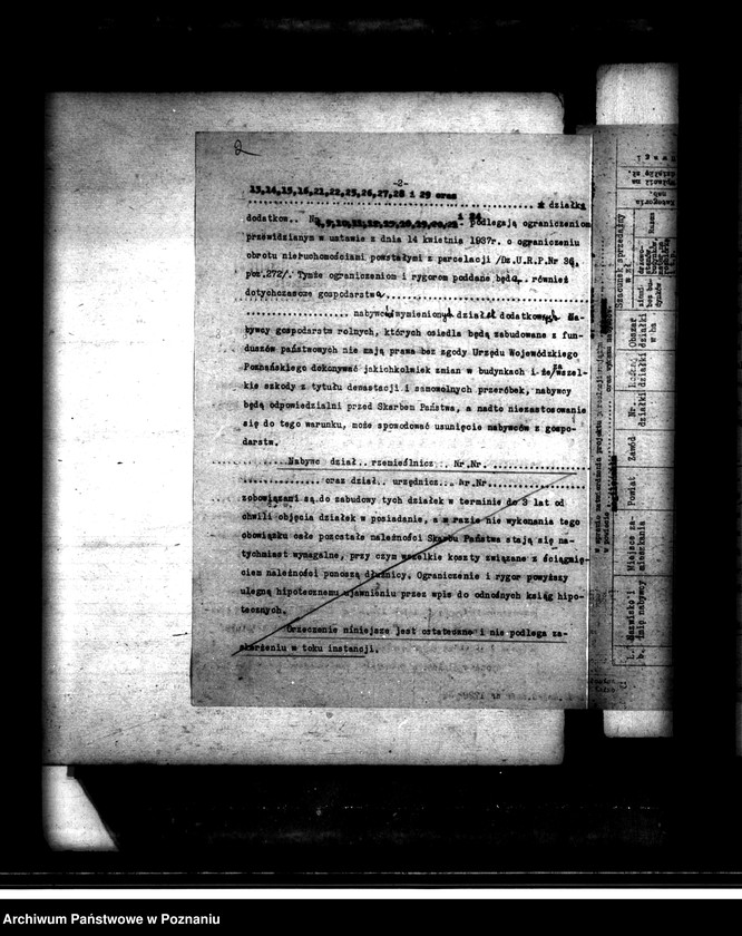 Obraz 6 z jednostki "Majątek Różanna powiatu mogileńskiego /sprawy parcelacyjne/"