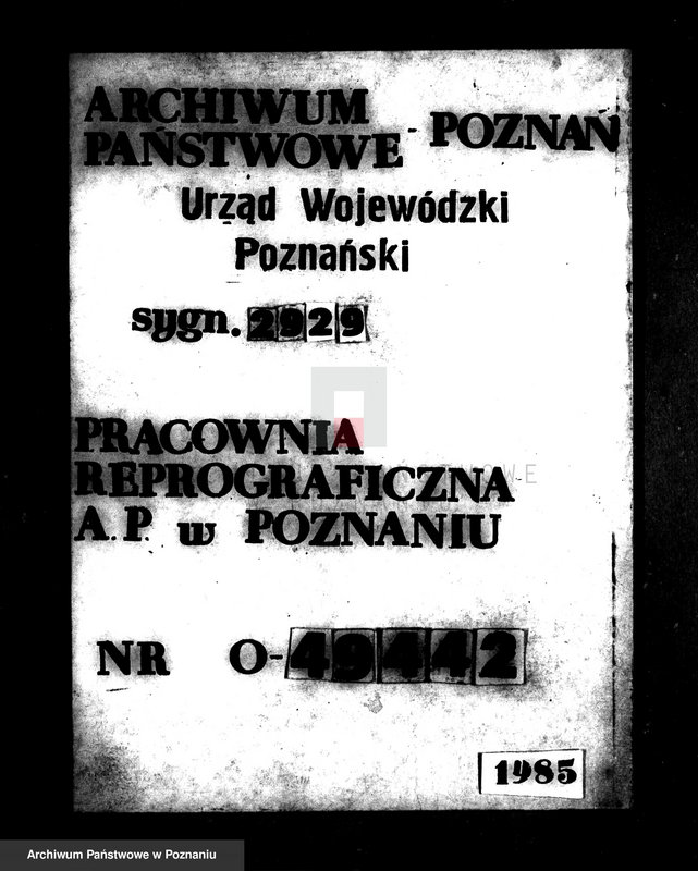 Obraz 1 z jednostki "Operat szacunkowy majątku Czajcze powiatu wyrzyskiego"