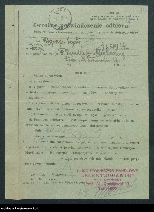 Obraz 16 z jednostki "Elektroaparat- Florentyna Dawidowicz- biuro techniczno-handlowe"