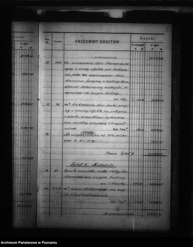 Obraz 7 z jednostki "Podkładki techniczne budowy jazów betonowych Spółki Regulacji Dojcy powiat wolsztyński"