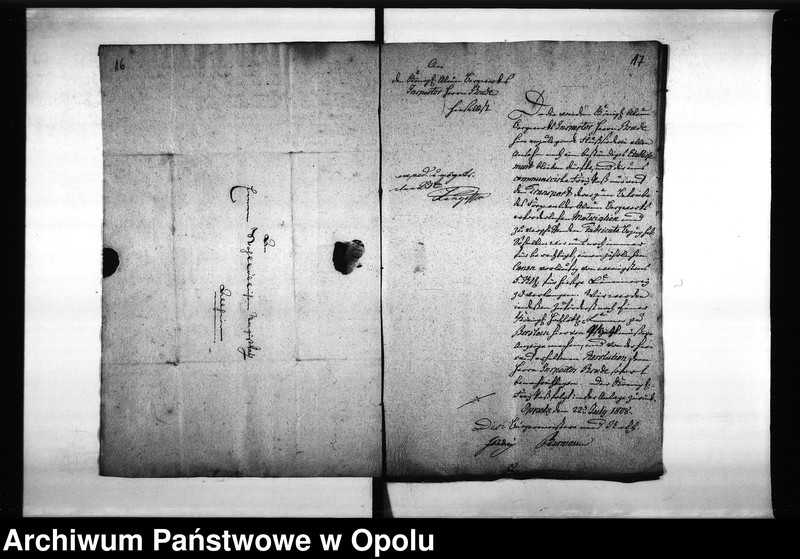 Obraz 15 z jednostki "Acta Specialia des Magistrats zu Oppeln. Wegen Anlegung einer Unterlaugen-Siederey für das Alaun Bergwerk zu Freyenwalde a/O. [...]"
