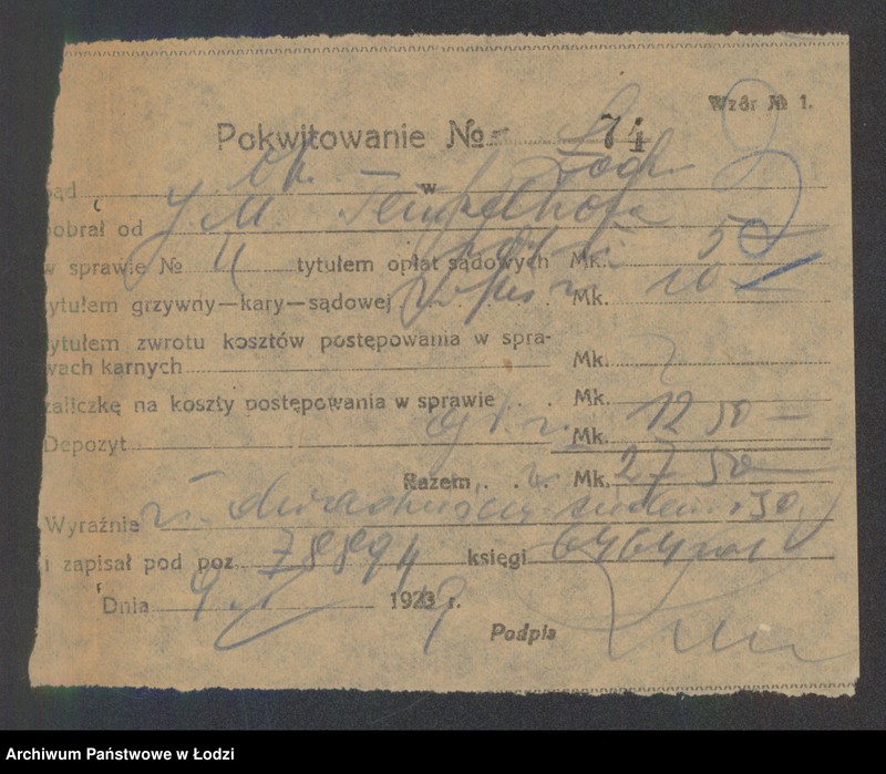 Obraz 5 z jednostki "Juda Mojżesz Tempelhof – sprzedaż podszewek"