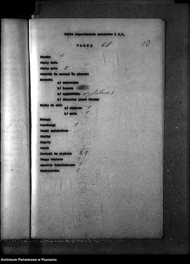 Obraz 14 z jednostki "Sprawy gospodarcze-ogólne meble"