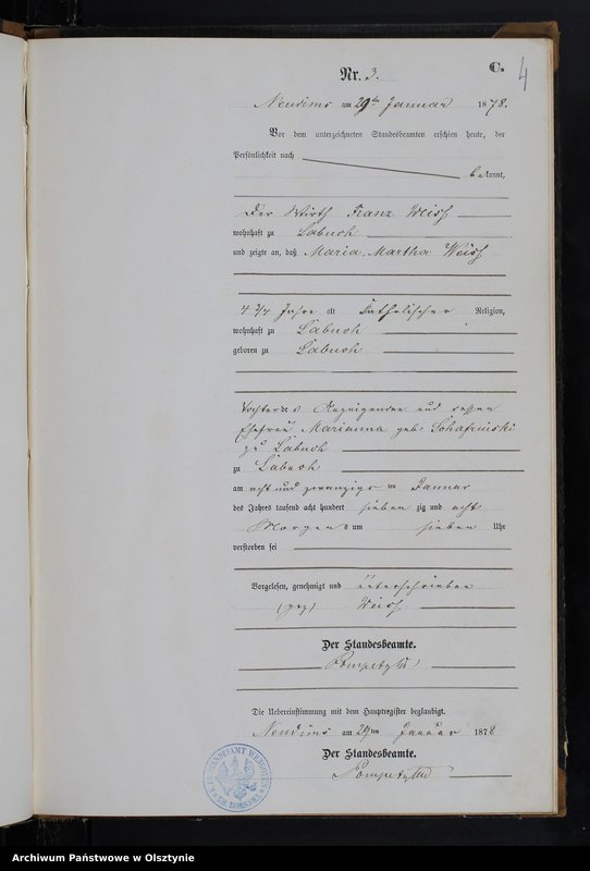 image.from.unit.number "Sterbe-Neben-Register Nr 1 - 47"