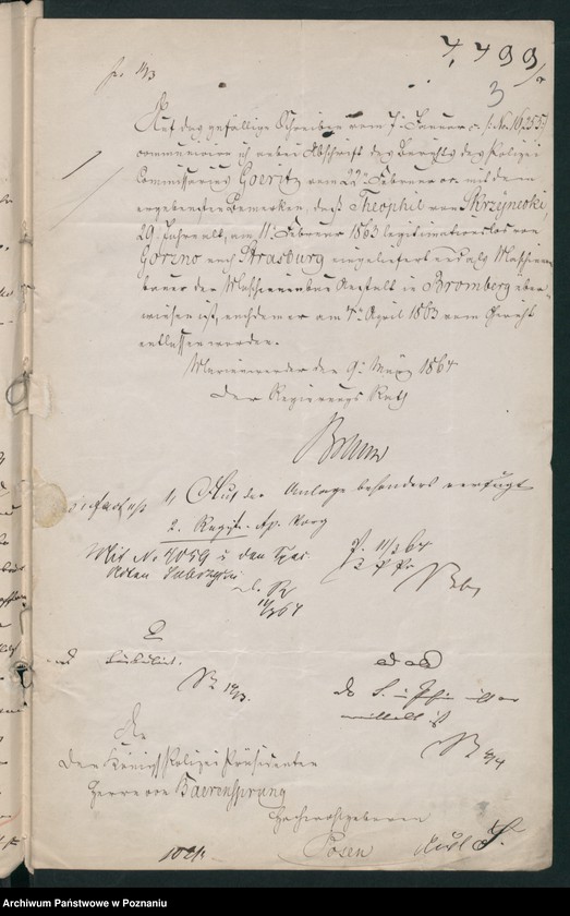 image.from.unit.number "A. betr. Theofil von Skrzynecki"