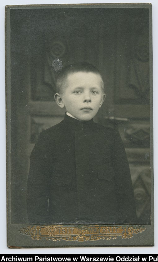 Obraz 41 z kolekcji "Chłopcy w niebieskich mundurkach... - uczniowie pułtuskiego Gimnazjum z okresu I wojny światowej"