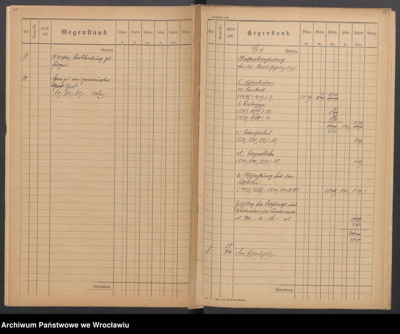 Obraz 19 z jednostki "Sonderentwurf und Kostenanschlag für einen Gerätenschuppen und ein Nadelschutzdach am Wehr in Bartheln"