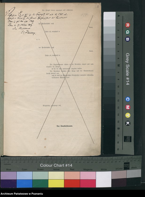 Obraz 3 z jednostki "Księga miejscowa małżeństw tom III [Rejestr główny małżeństw]"