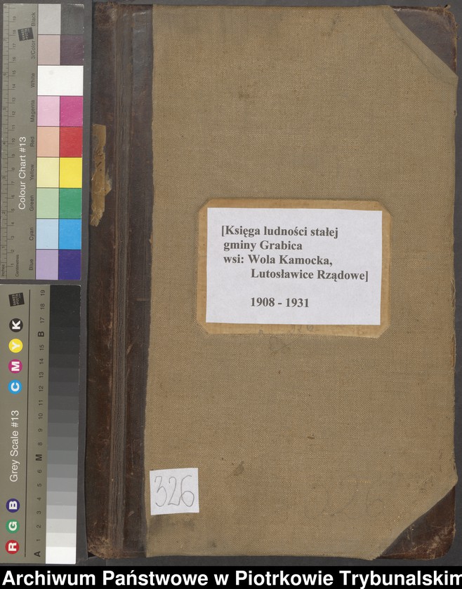 image.from.unit.number "[Księga ludności stałej gminy Grabica wsi: Wola Kamocka, Lutosławice Rządowe]"