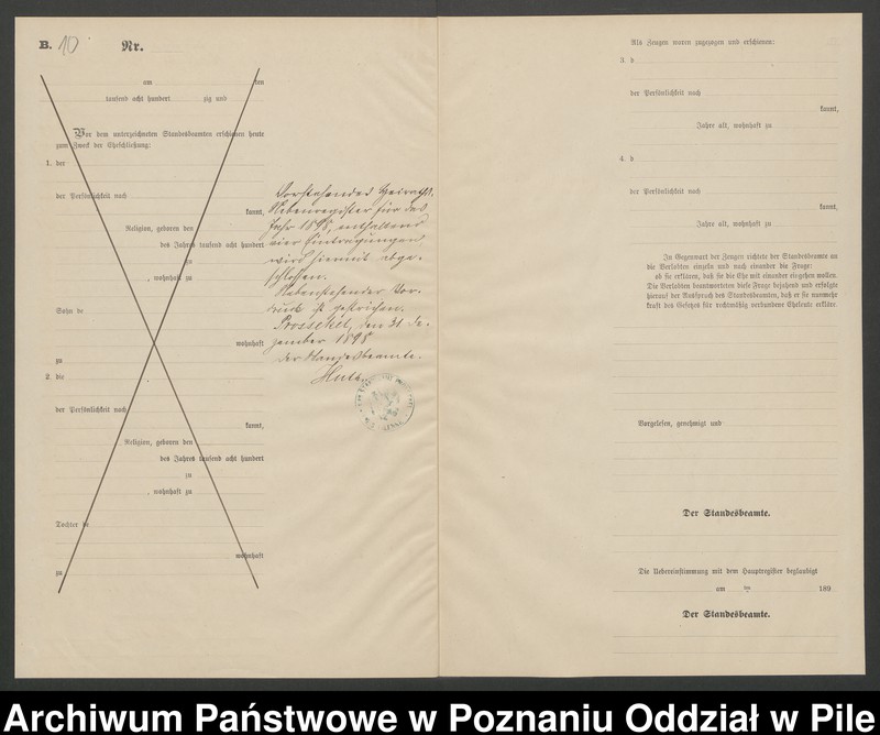 Obraz 8 z jednostki "Księga małżeństw"