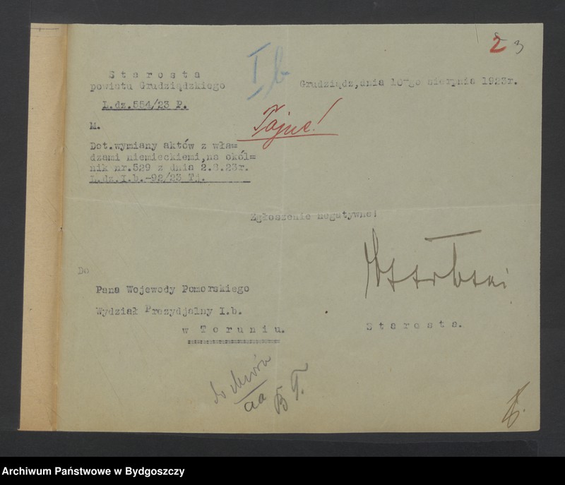 image.from.unit.number "Akra szczegółowe w sprawie zwrotu akt z Niemiec"