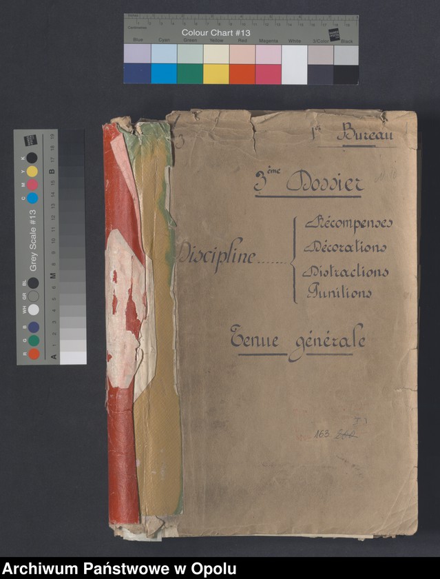 Obraz 3 z jednostki "Discipline-Recompenses-Decorations-Distractions-Punitions-Tenue generale /Korespondencja dotycząca dyscypliny, odznaczeń, pochwał, pracy oświatowej/"