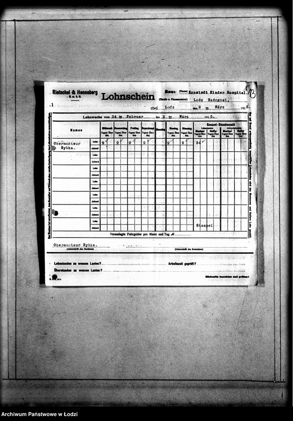 Obraz 18 z jednostki "Główny Komitet Obywatelski, korespondencja z Komitetem Robót Publicznych"