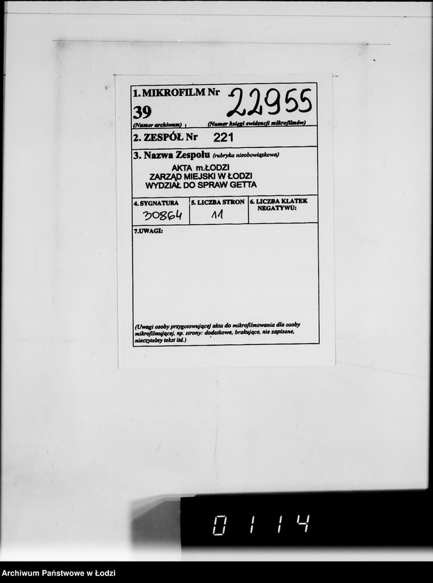 Obraz 2 z jednostki "Beschlagnahmte Sachen. Lager 39 [Kwity przesyłkowe i listy tyczące się przesyłek towarów]"