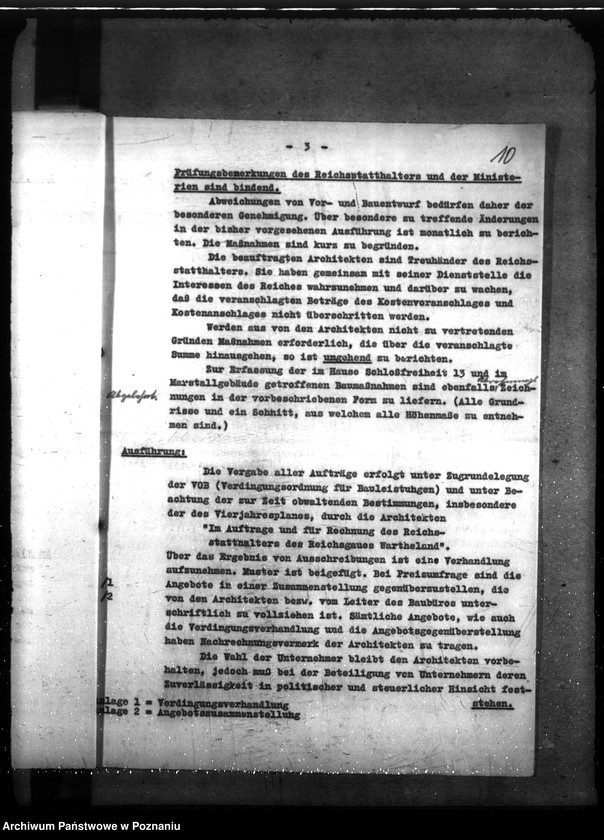 Obraz 14 z jednostki "Verschiedene Berichte über Bauvorhaben"