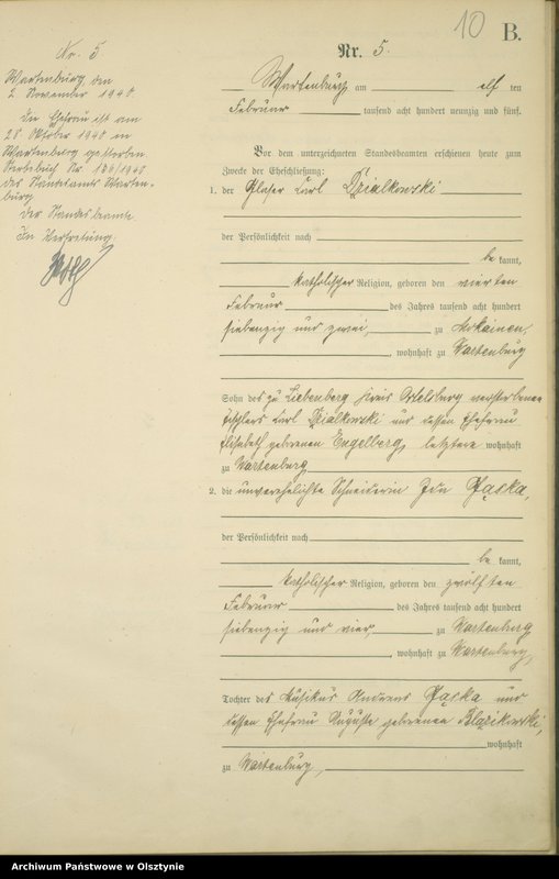 image.from.unit.number "Heiraths-Haupt-Register Nr 1 - 36"