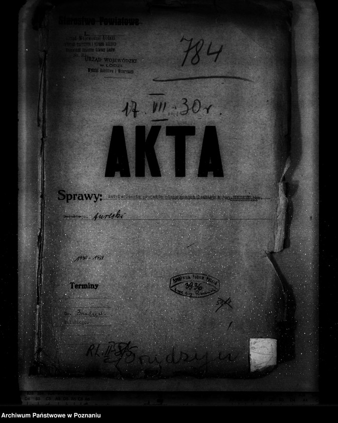 Obraz 4 z jednostki "Zatwierdzenie projektu planu gospodarczego dla lasu majątku Brudzew powiat turecki"