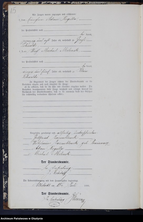 image.from.unit.number "Heiraths-Neben-Register Nr 1 - 23"