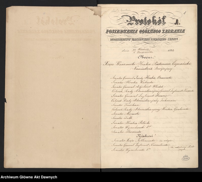 image.from.unit.number "Protokoły Ogólnego Zebrania Senatu."