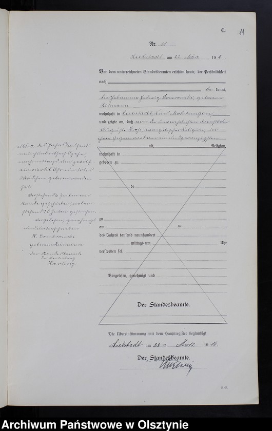 image.from.unit.number "Sterbe-Neben-Register Nr 1 - 47"