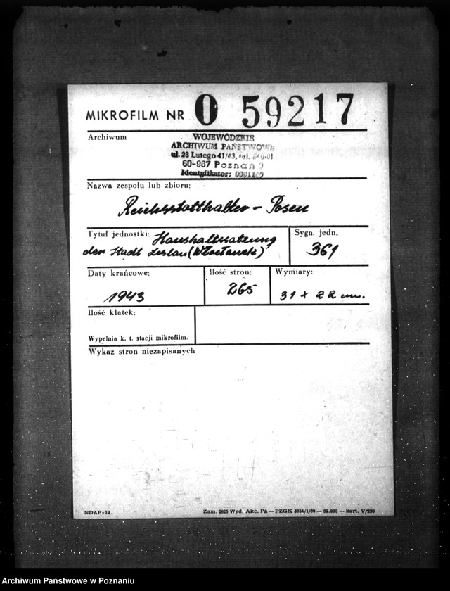 Obraz 2 z jednostki "Haushaltssatzung der Stadt Leslau (Włocławek)"