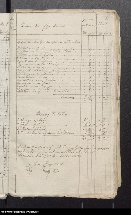 image.from.unit.number "Beläge der Kirchen Rechnung"