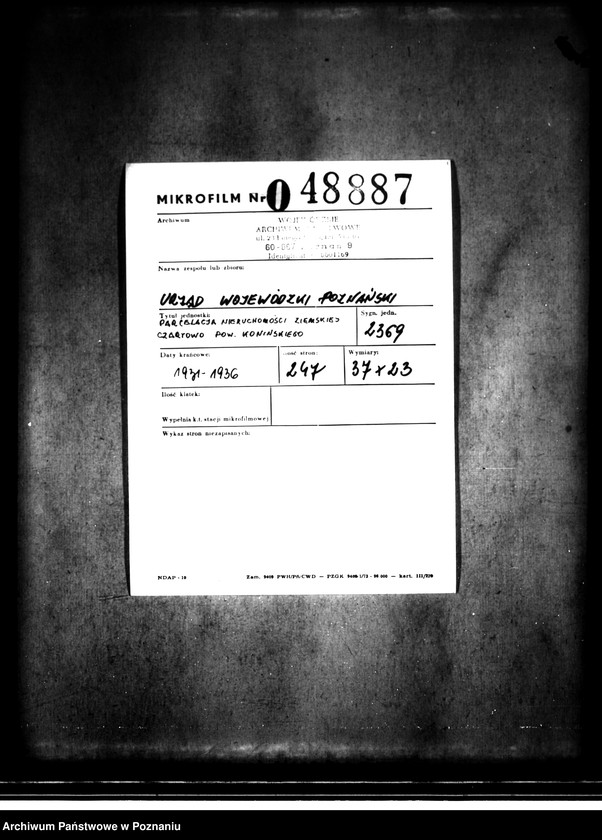 image.from.unit.number "Parcelacja nieruchomości ziemskiej Czartowo powiatu konińskiego"