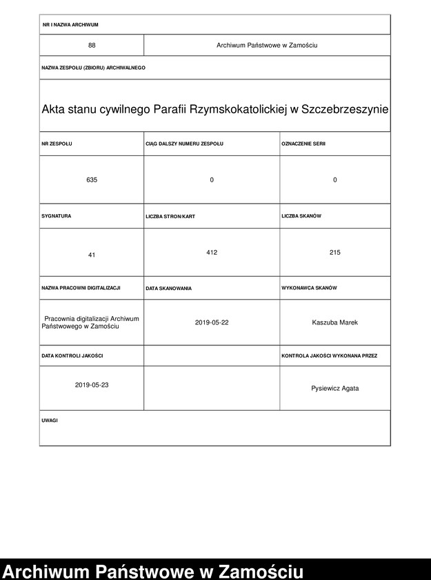 image.from.unit.number "Akta urodzeń, małżeństw, zgonów"