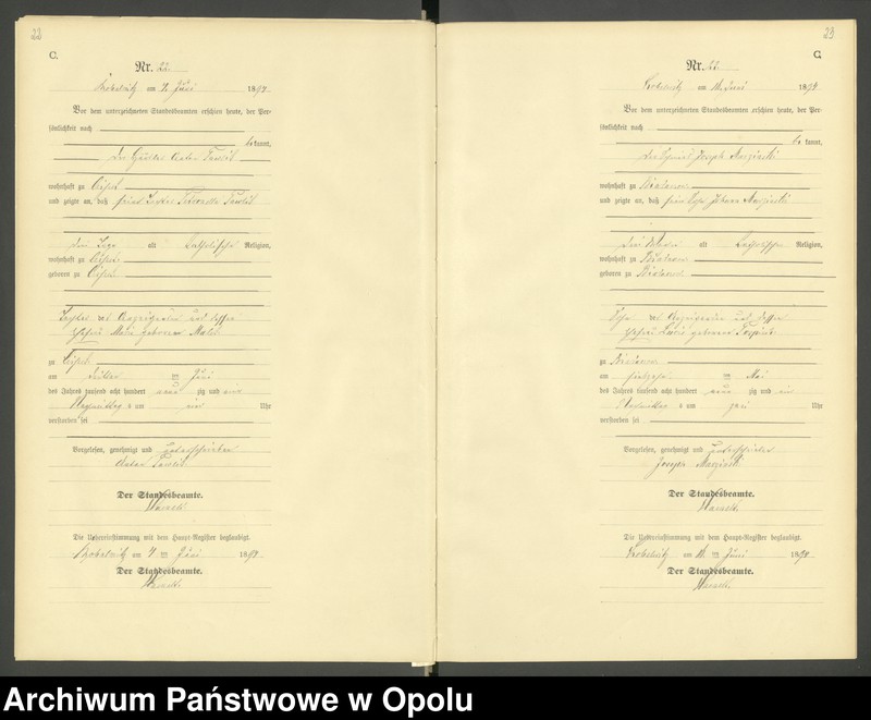 image.from.unit.number "Urząd Stanu Cywilnego Kobylice Księga zgonów rok 1894-96"