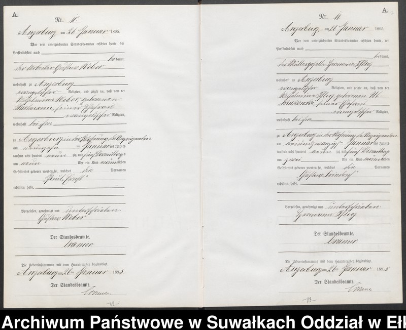 image.from.unit.number "Geburts-Neben-Register des Preussischen Standes-Amtes Angerburg Kreis Angerburg"