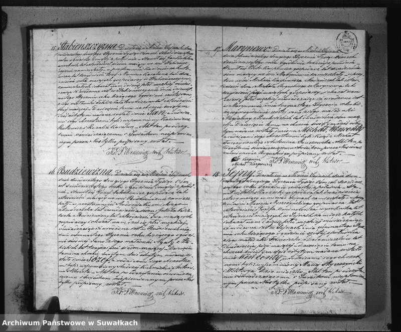 image.from.unit.number "Duplikat aktów urodzonych, zaślubionych i umarłych parafii rzymsko-katolickiej Sejny z roku 1860"
