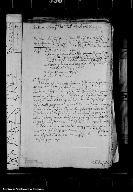 image.from.unit.number "18 Recesse in bäuerliche Nachlasssachen"