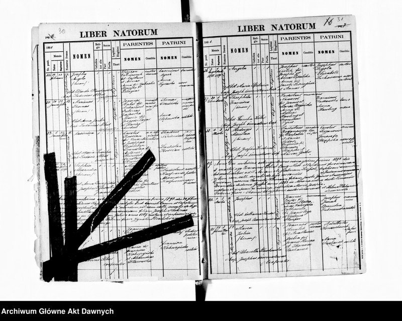 image.from.unit.number "Parafia: Lwów, parafia św. Marii Magdaleny. Dekanat: Lwów. Księga metrykalna urodzeń, ślubów i zgonów dla całej parafii."