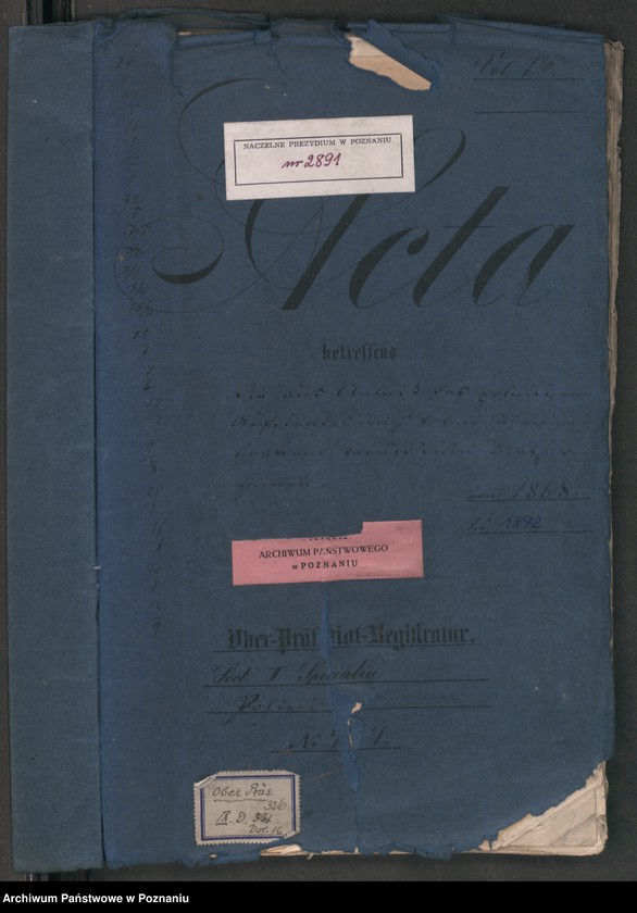 image.from.unit.number "Die aus Anlass der pollnischen Insurrektion stattgefundene Uebertritt polnischer und diesseitiger Untertanen."