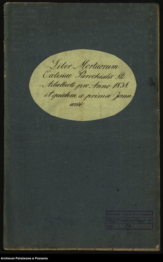 Obraz 2 z jednostki "Księga zgonów"